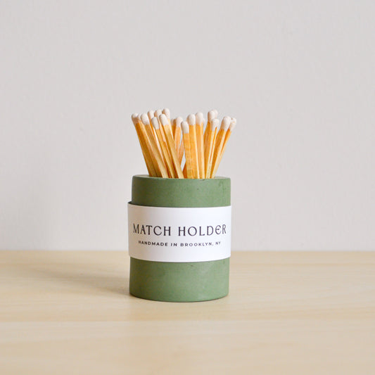 Solid Round Match Holder