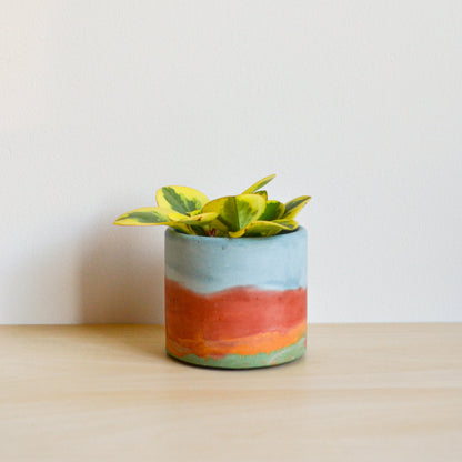 Watercolor Planter