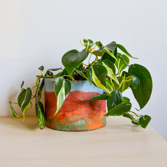 Watercolor Planter